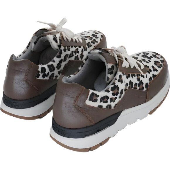 Rockport Works Women's RK774 Leopard Print Composite Toe Sneakers 8.5M - Picture 3 of 6